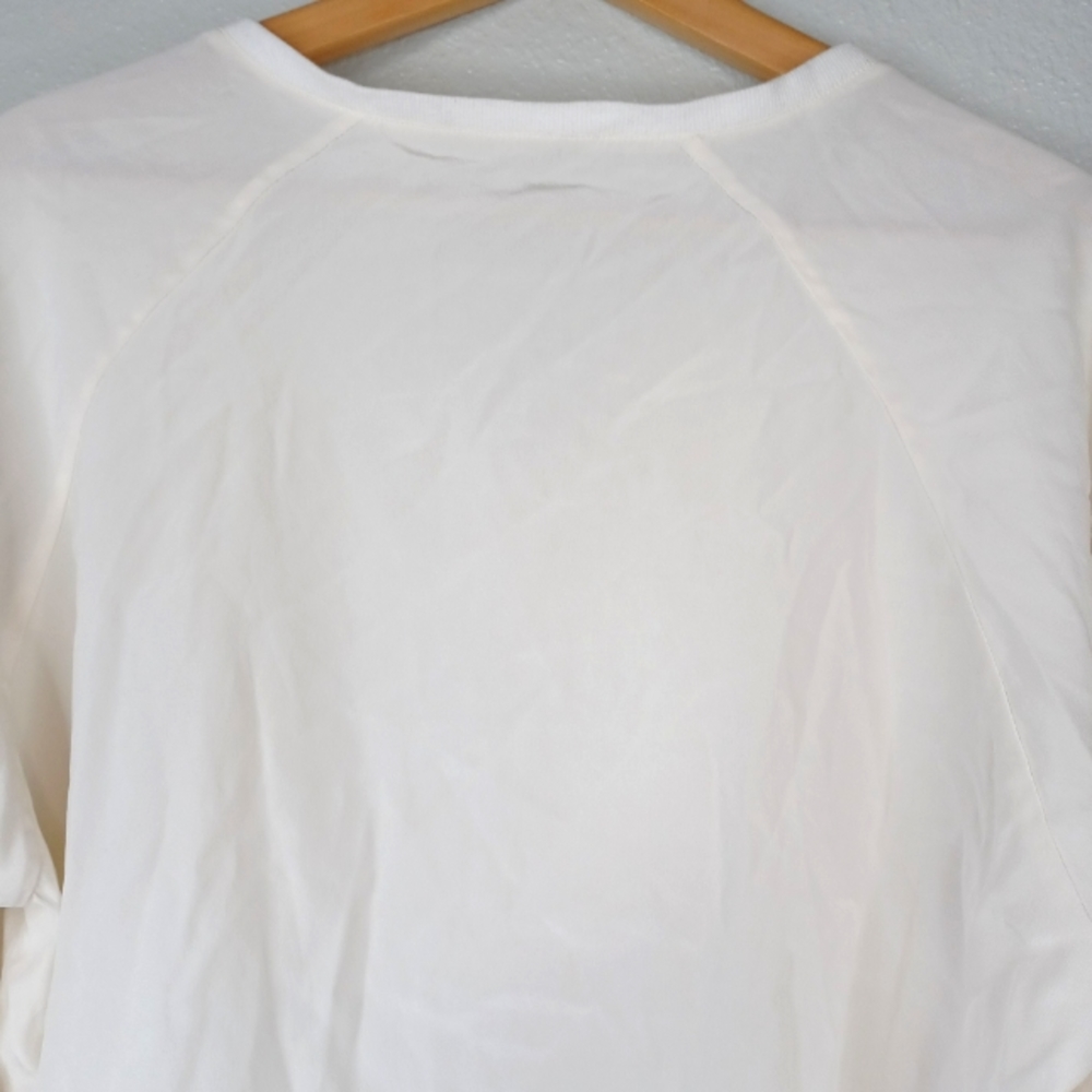 R | Label Silk Ribbed Blouse - Picture 5 of 11